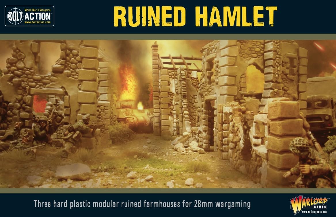 Bolt Action - Ruined Hamlet - Warlord Games