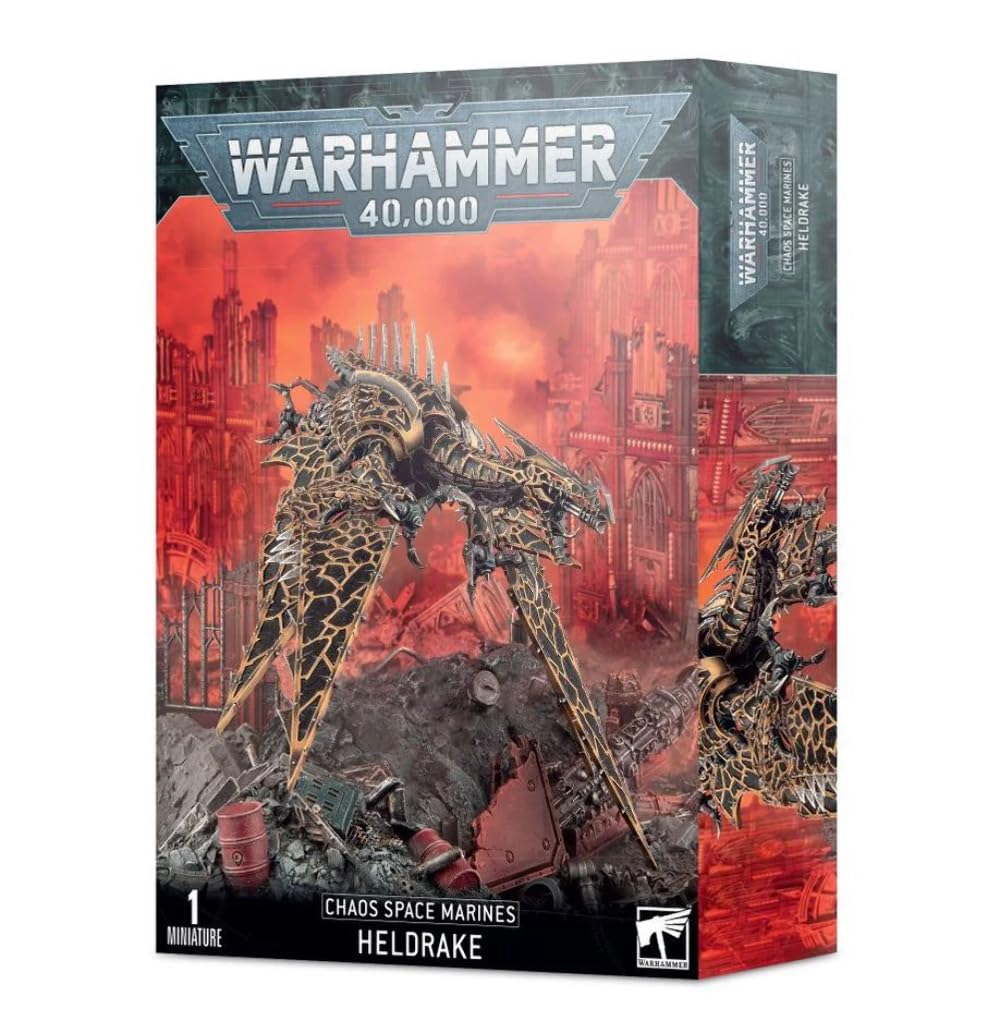Warhammer 40,000 - Chaos Space Marines : Heldrake - Games Workshop FBA