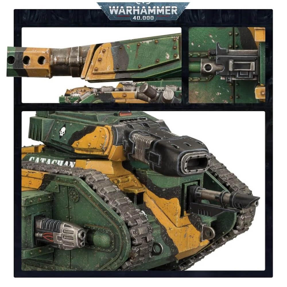 Games Workshop - Warhammer 40,000 - Astra Militarum : Leman Russ Battle Tank (2023 Edition)