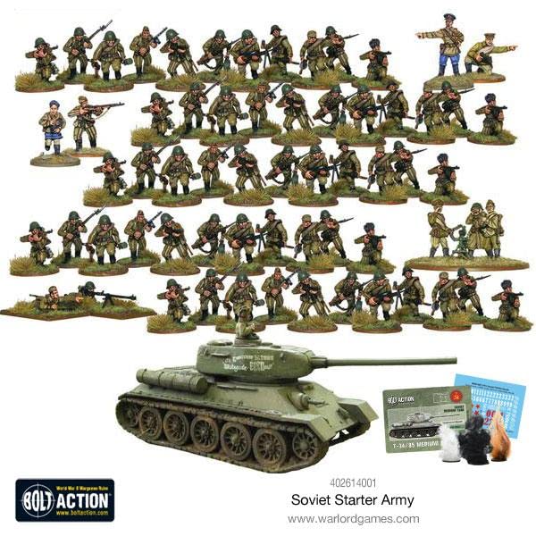 Bolt Action - Soviet Army Starter Army - 28mm - Warlord Games