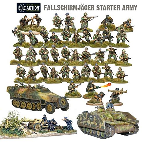 Bolt Action - Fallschirmjager German Starter Army - 28mm Minatures by Warlord Games