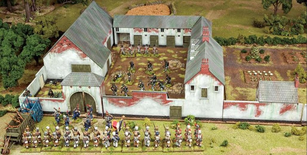 Black Powder - La Haye Sainte Battle Set - 28mm Scale - Warlord Games