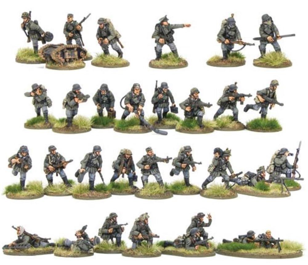 Bolt Action - German Pioneers Assault Engineers - Warlord Games
