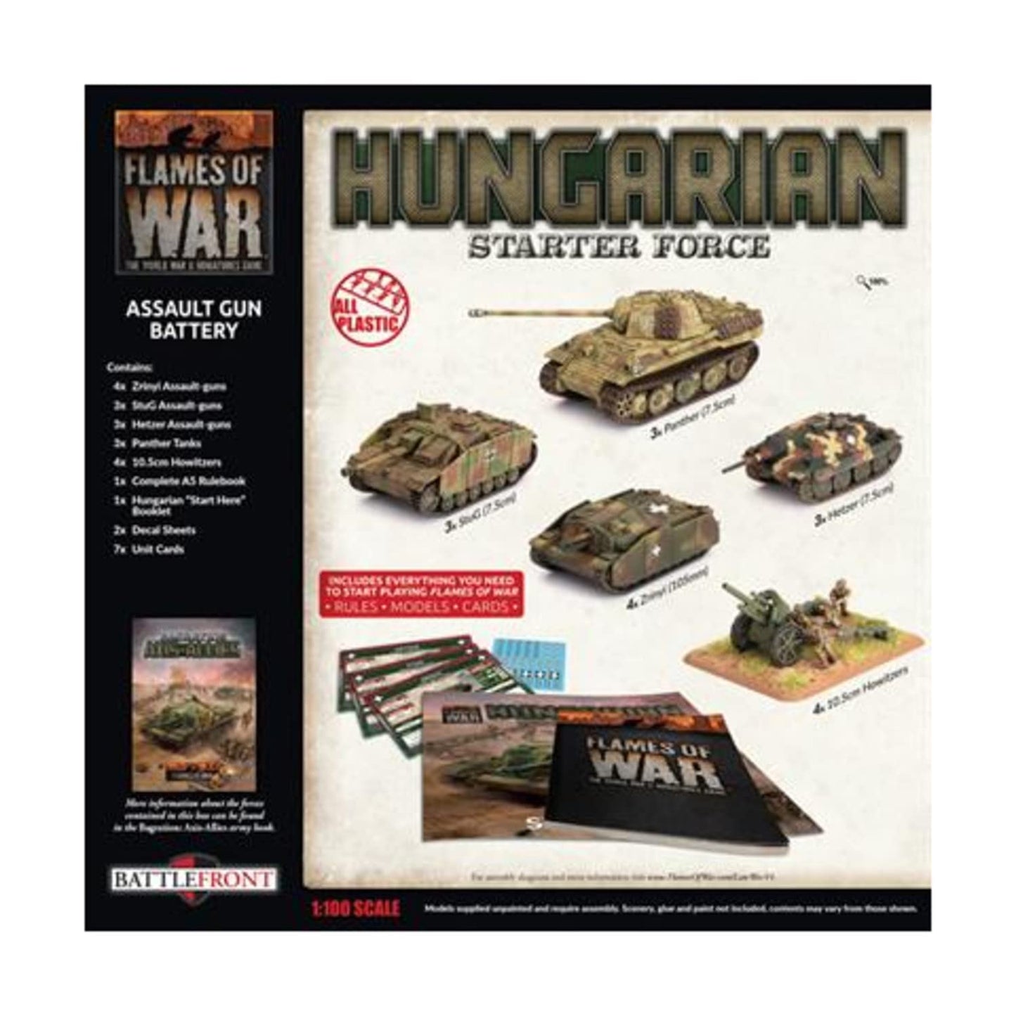Flames of War - Hungarian Assault Gun Battery Starter Army - HUAB01