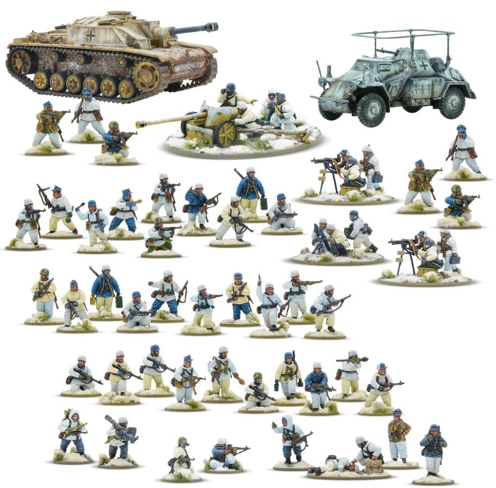 Bolt Action - Fallschirmjager Winter Starter Army - 28mm Scale - Warlord Games
