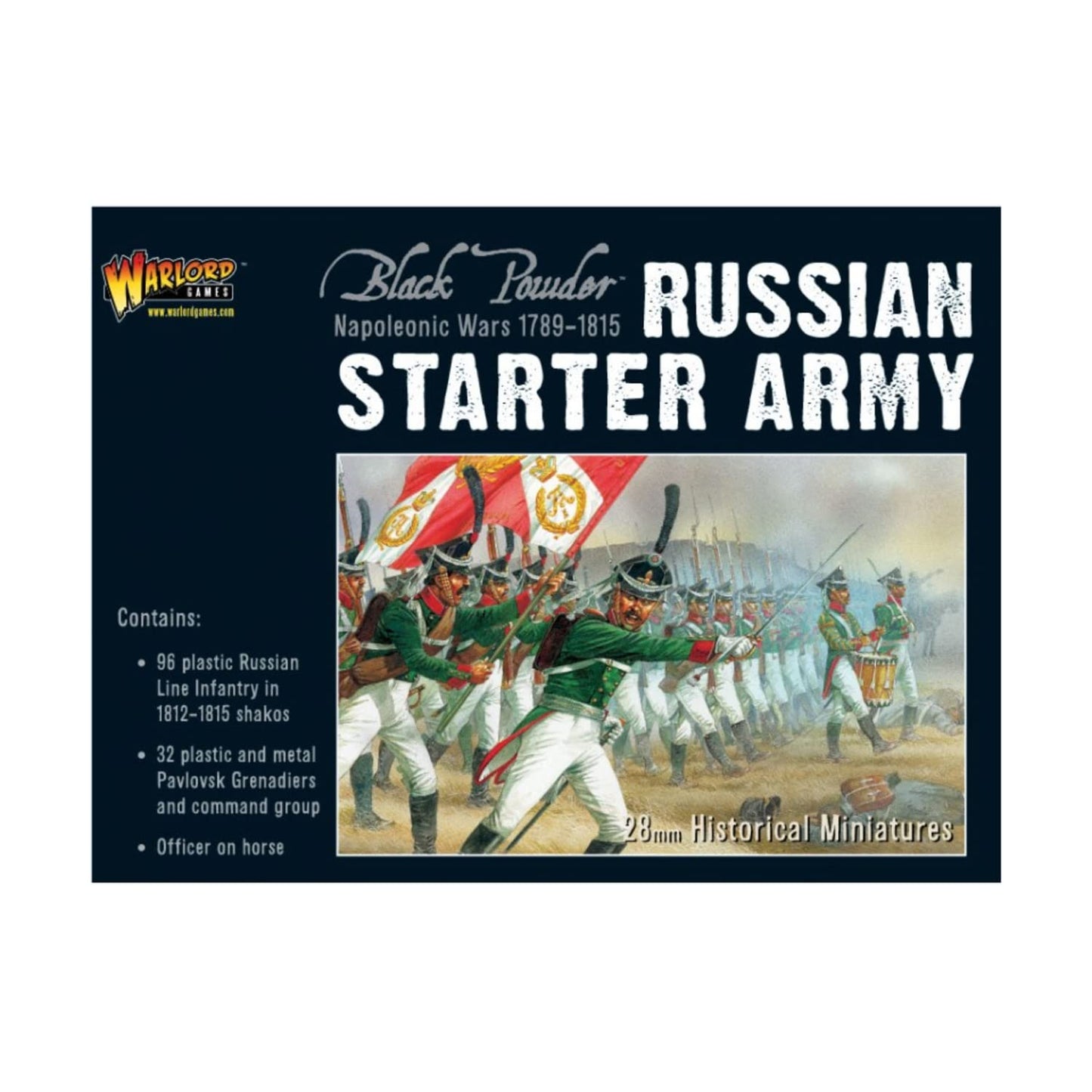 Black Powder - Napoleonic Russian Starter Army - 28mm Scale - Warlord Games