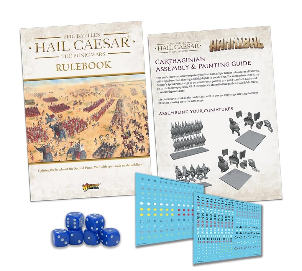 Hail Caesar Epic Battles : Hannibal Barca's Carthaginian Army - Warlord Games