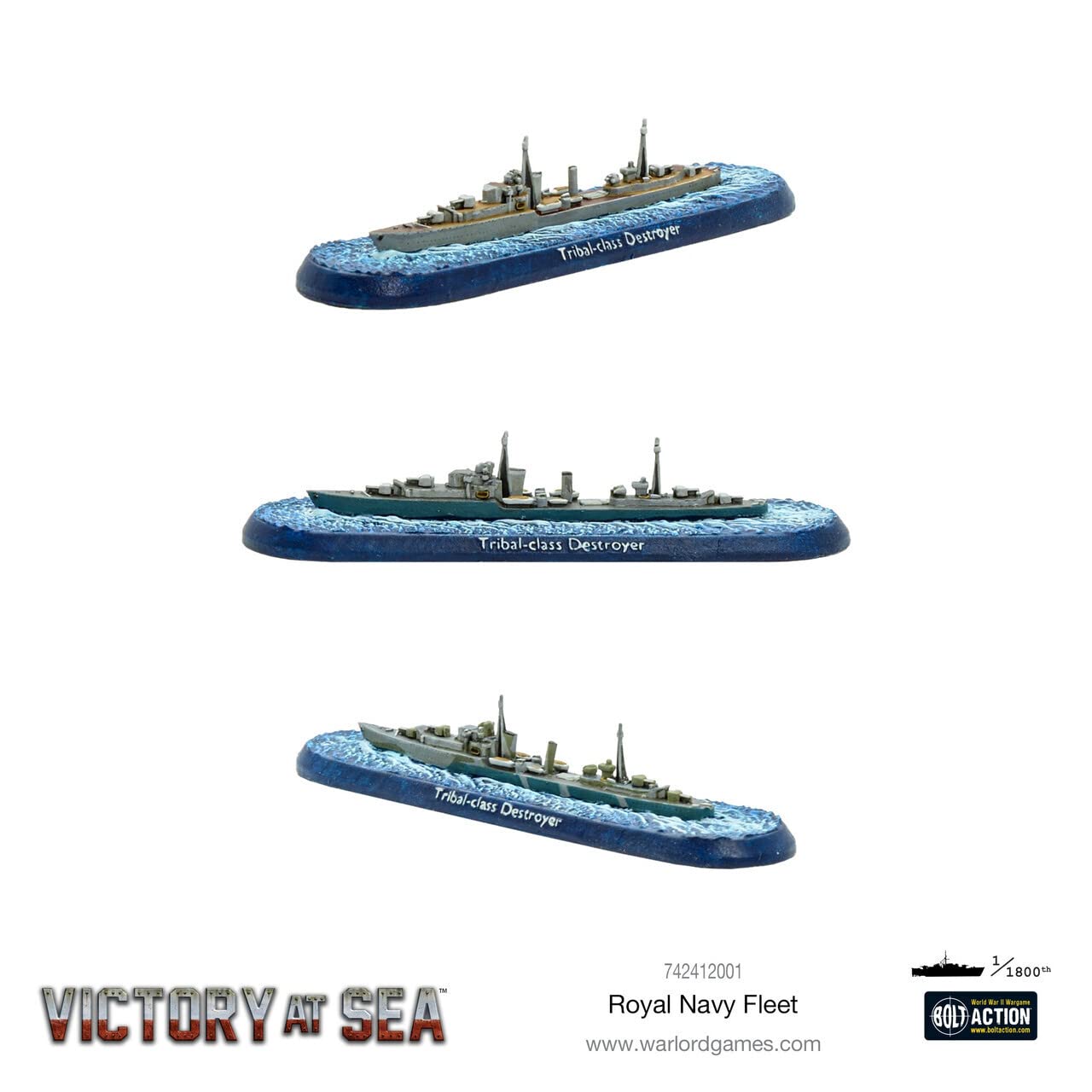 Victory at Sea - Royal Navy Fleet Box - Warlord Games
