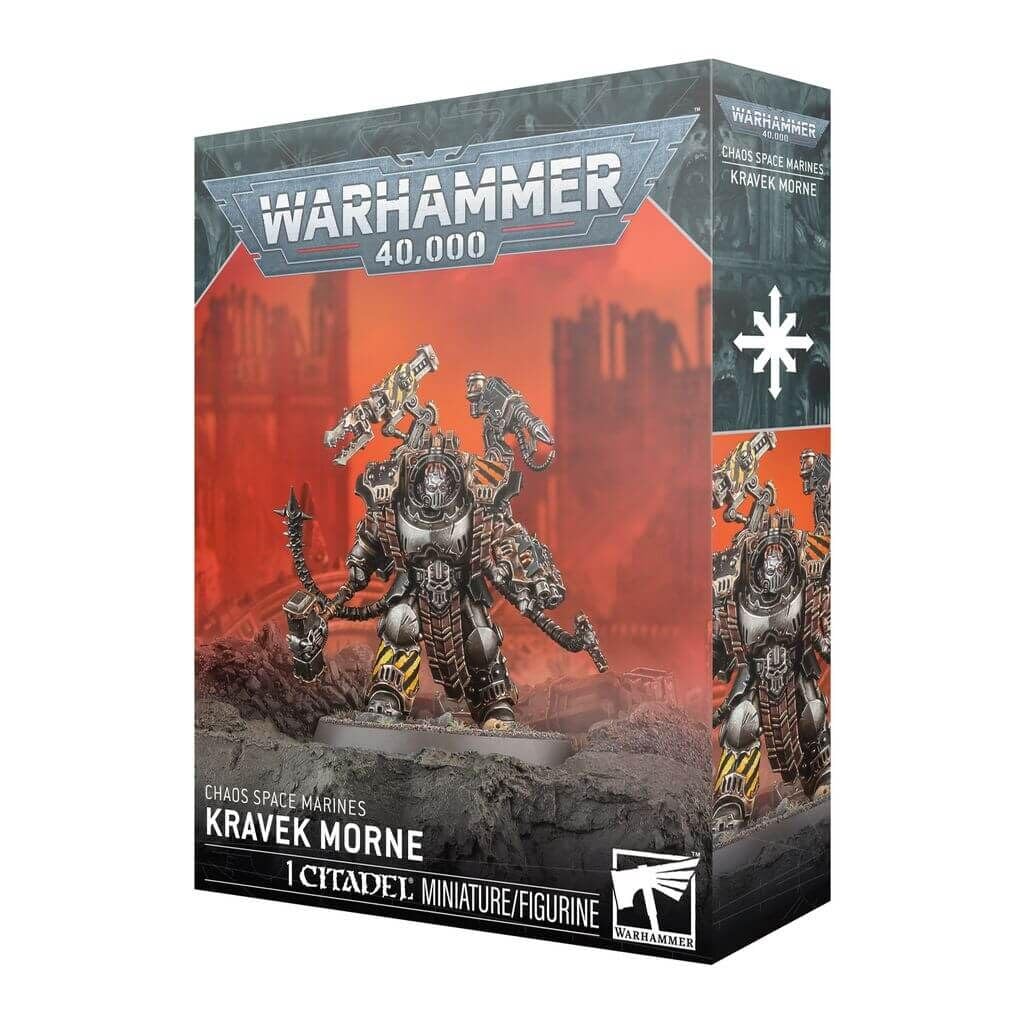 Chaos Space Marines : Kravek Morne - Warhammer 40K - Games Workshop