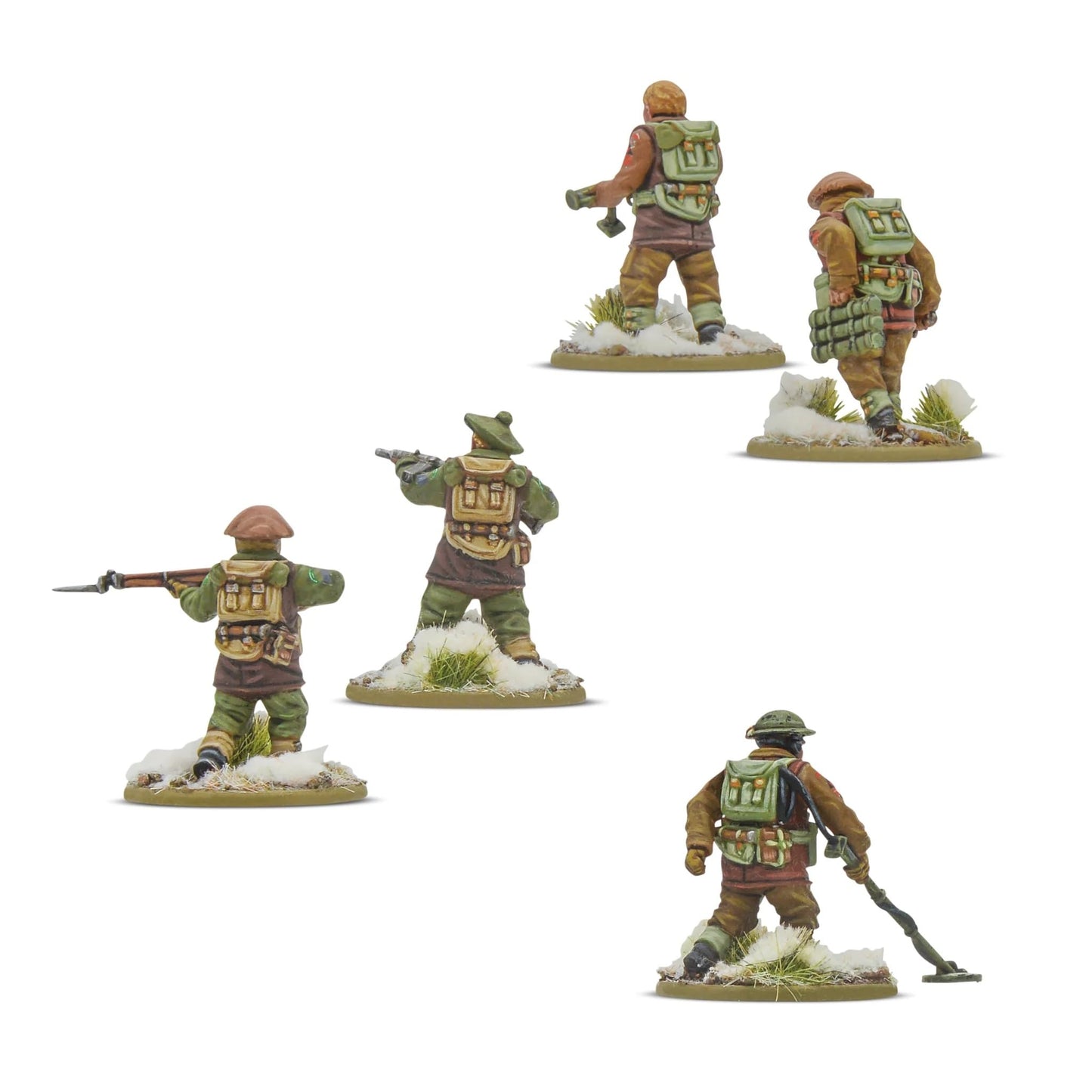 British & Canadian Infantry (Winter) Starter Army 'Crossing The Rhine' - Bolt Action 28mm Scale - Warlord Games