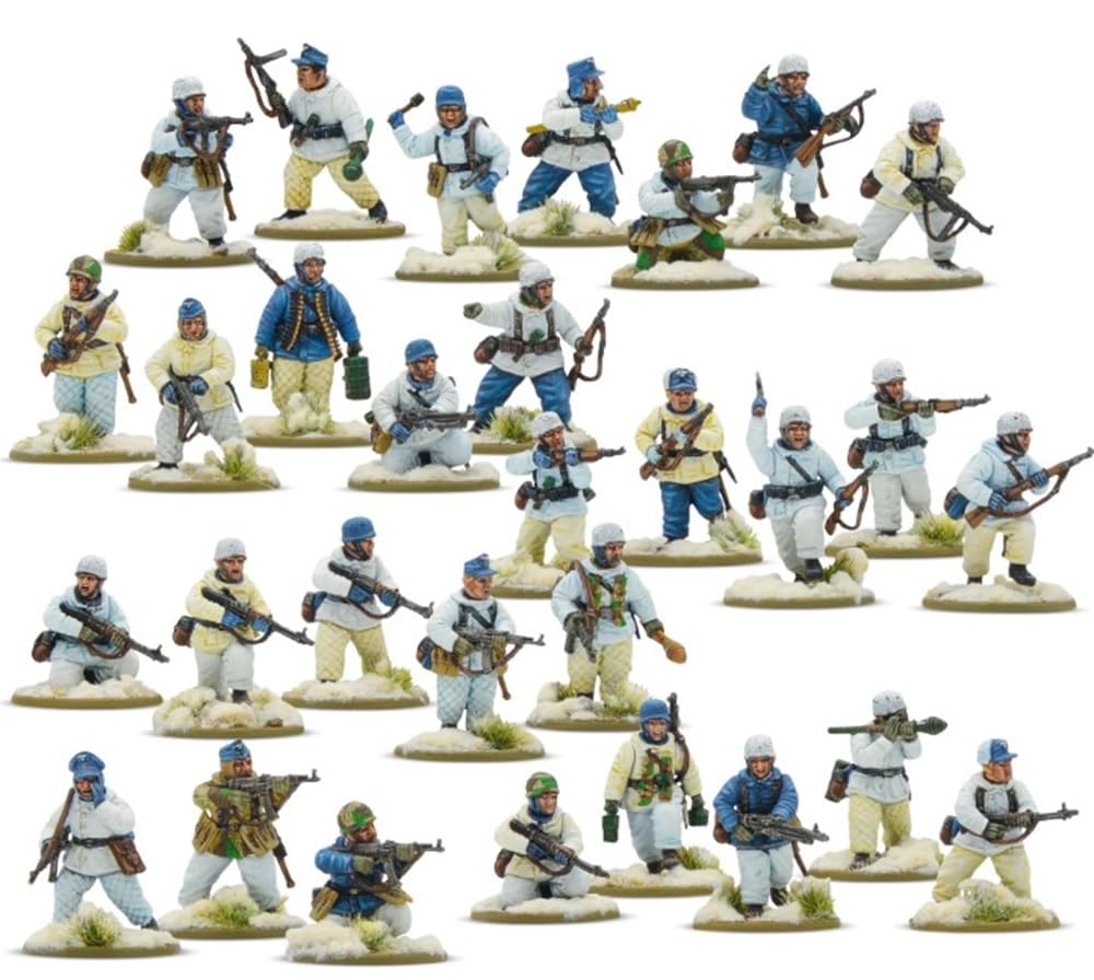 Bolt Action - Fallschirmjager Winter Starter Army - 28mm Scale - Warlord Games