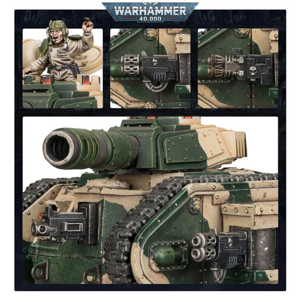 Games Workshop - Warhammer 40,000 - Astra Militarum : Leman Russ Battle Tank (2023 Edition)