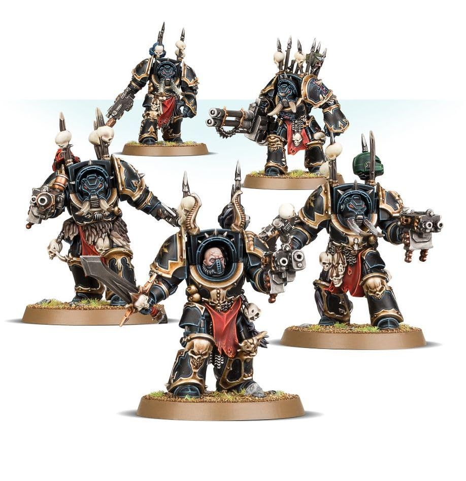 Games Workshop - Warhammer 40,000 - Chaos Space Marines : Chaos Terminator Squad