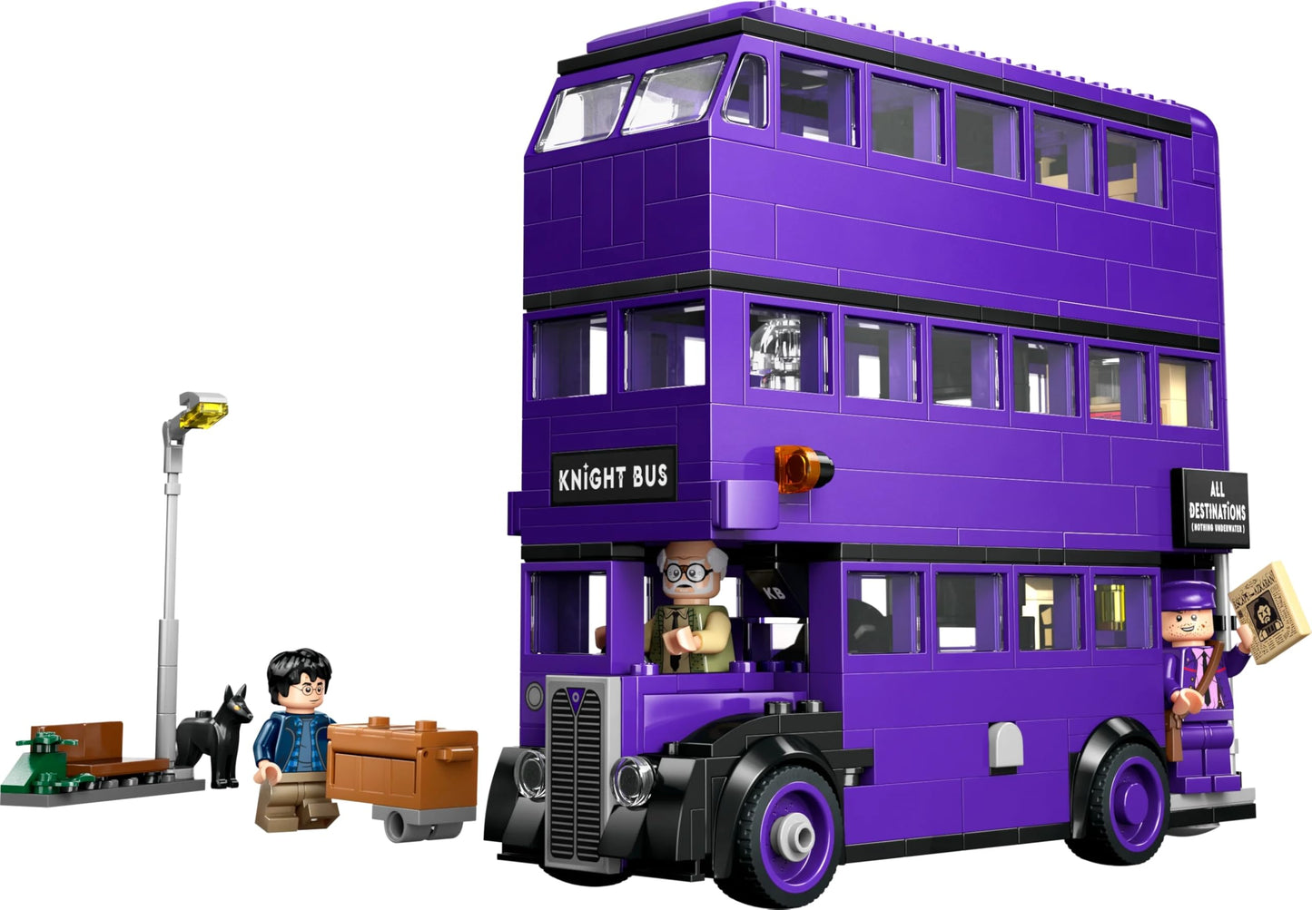 LEGO 76446 Harry Potter Knight Bus Adventure with 5 Collectible Minifigures plus Accessories incl. Wands
