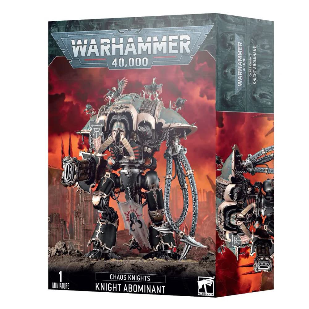 Games Workshop - Warhammer 40,000 - Chaos Knights : Knight Abominant - Rampager - Desecrator