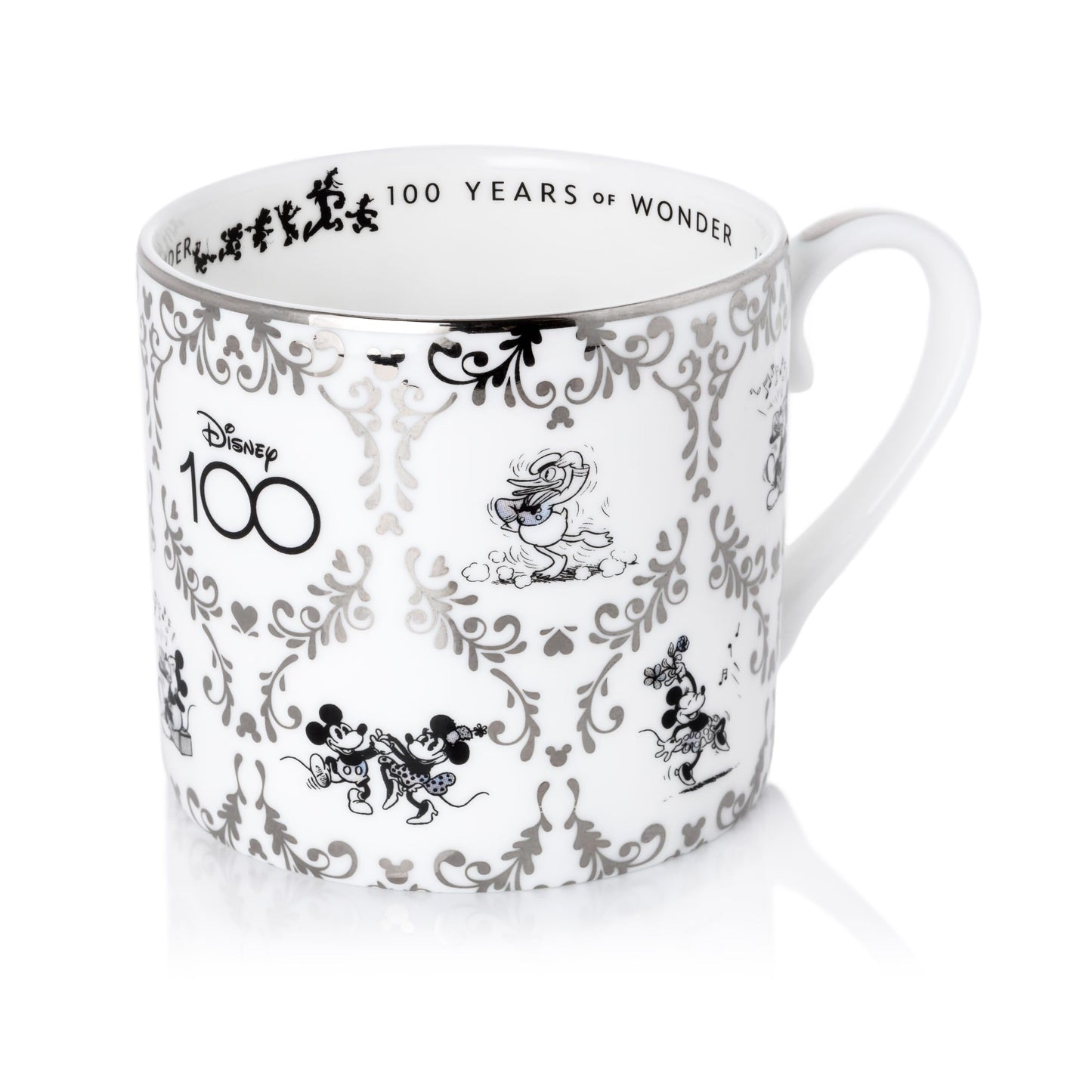 60% OFF RRP! The English Ladies Co - Disney 100 Years Mickey Cup and Saucer - Fine Bone China