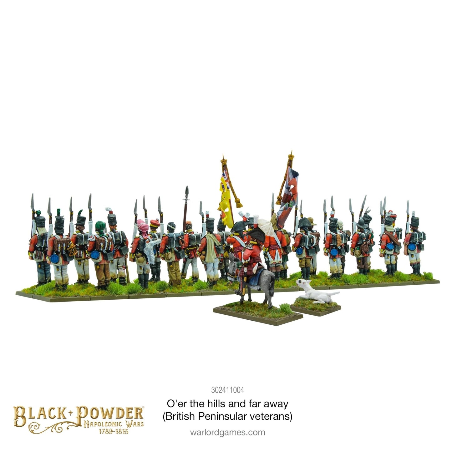 Black Powder - O'er The Hills And Far Away (British Peninsular Veterans) - 28mm Scale - Warlord Games