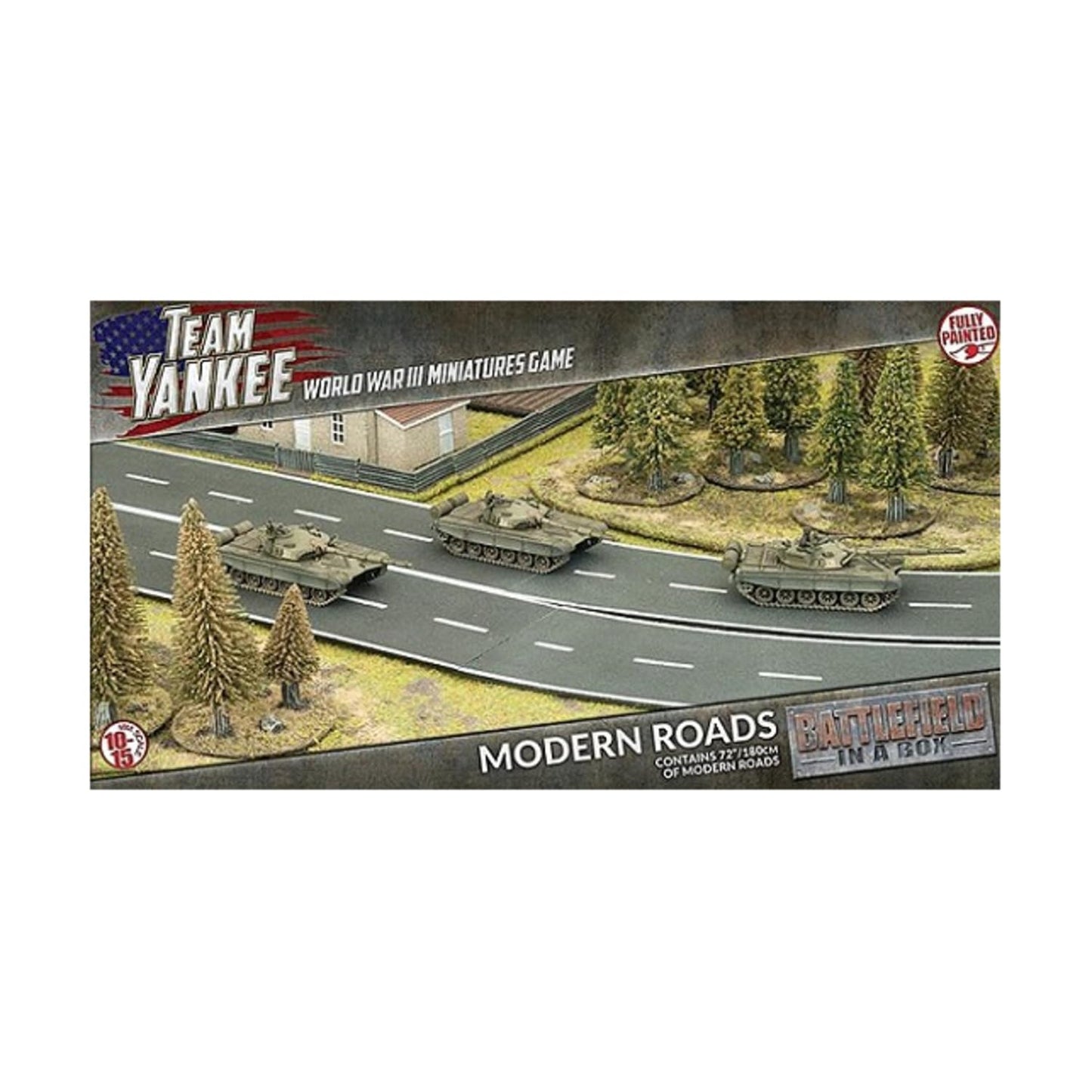 Flames of War / Team Yankee - Modern Roads (6 Sections) BB188