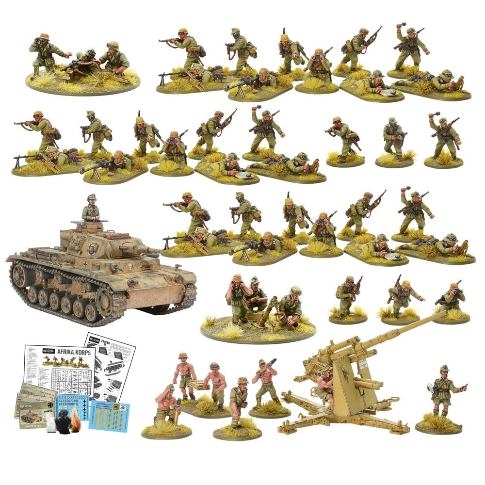 Bolt Action - German Afrika Korps Starter Army by Warlord Games
