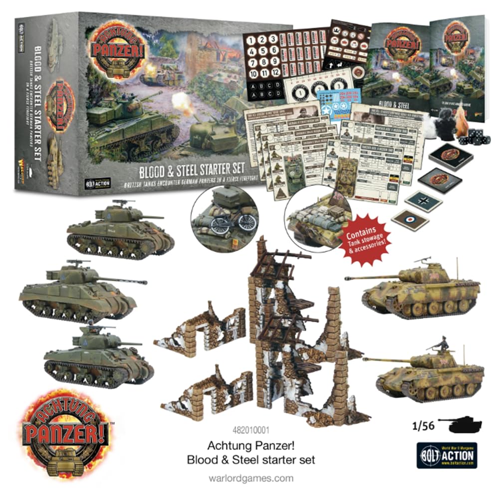 Warlord Games Achtung Panzer! - Blood & Steel Starter Set