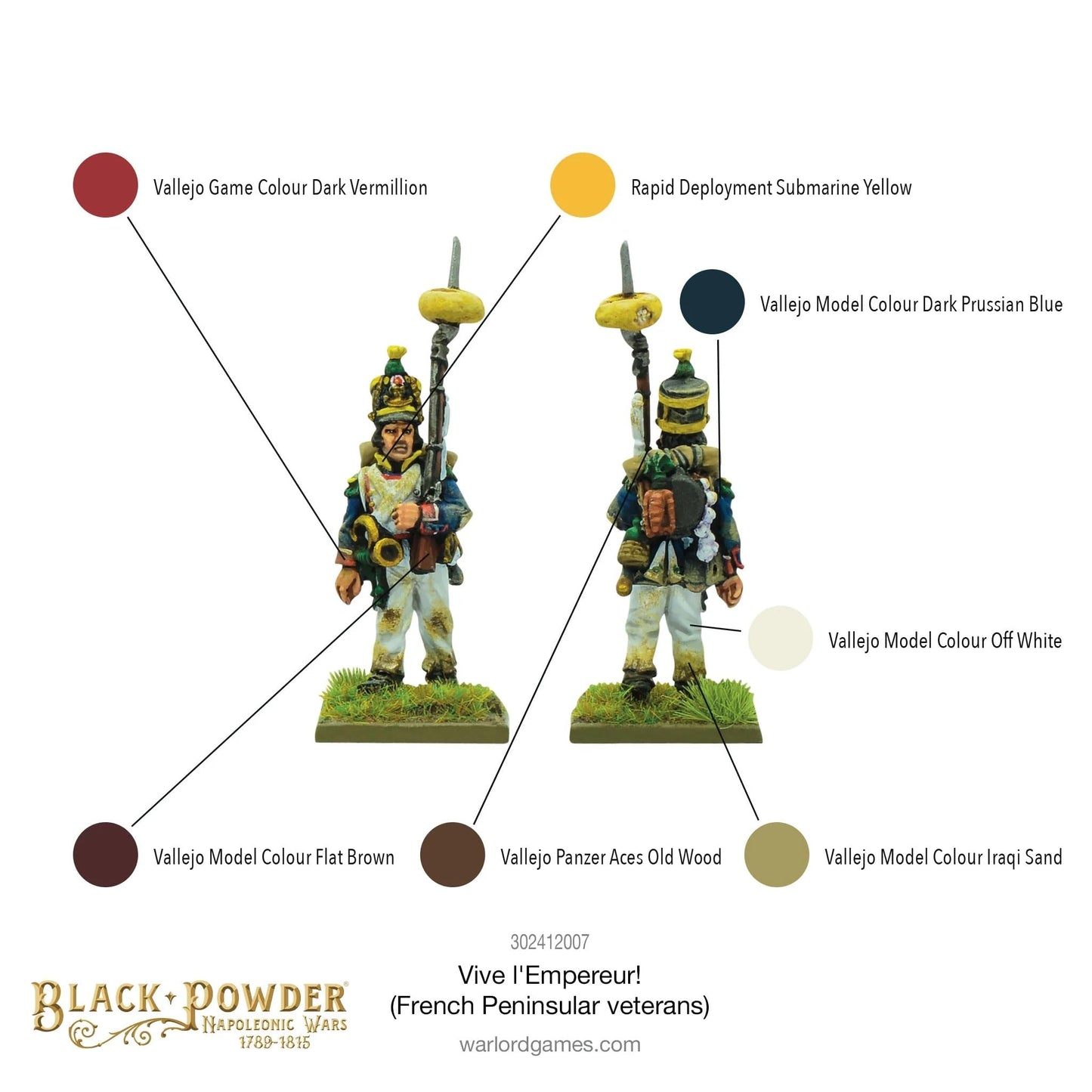 Black Powder - Vive L'Empereur! (French Peninsular Veterans) - 28mm Scale - Warlord Games