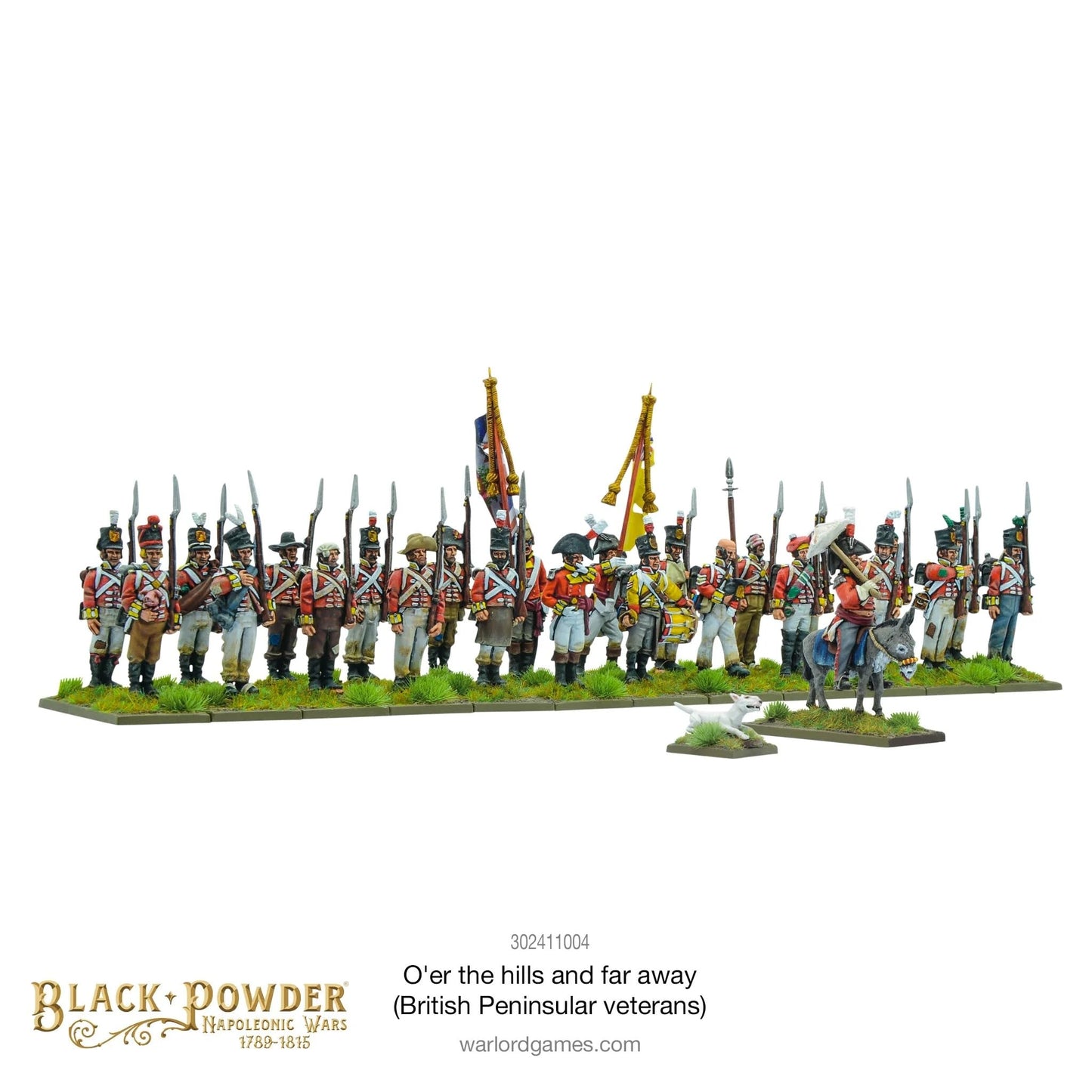 Black Powder - O'er The Hills And Far Away (British Peninsular Veterans) - 28mm Scale - Warlord Games