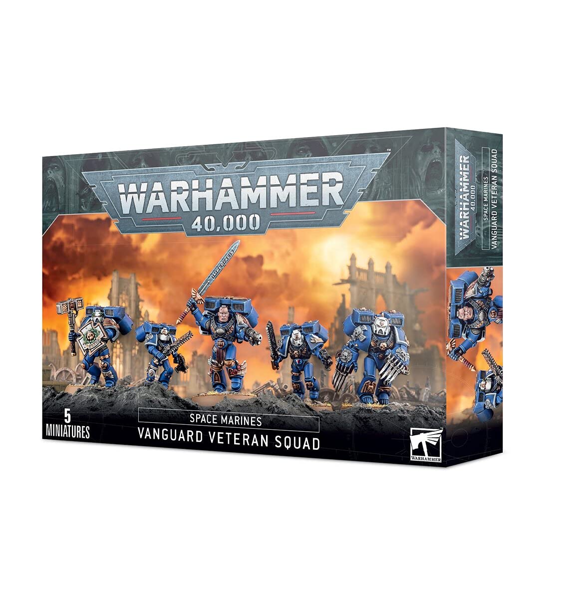 Warhammer 40,000 - Vanguard Veteran Squad : Space Marines - Games Workshop