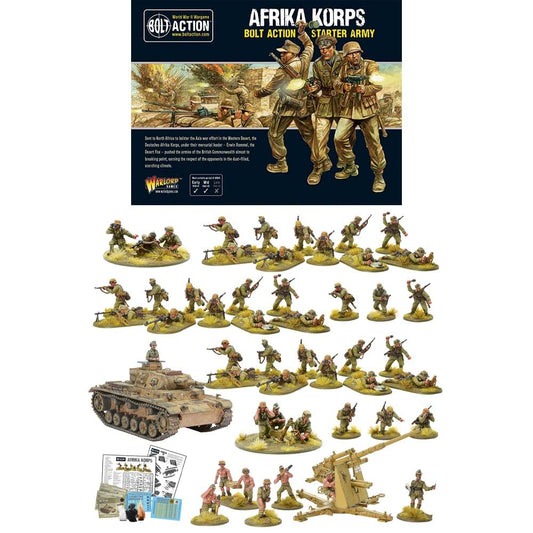 Bolt Action - German Afrika Korps Starter Army by Warlord Games
