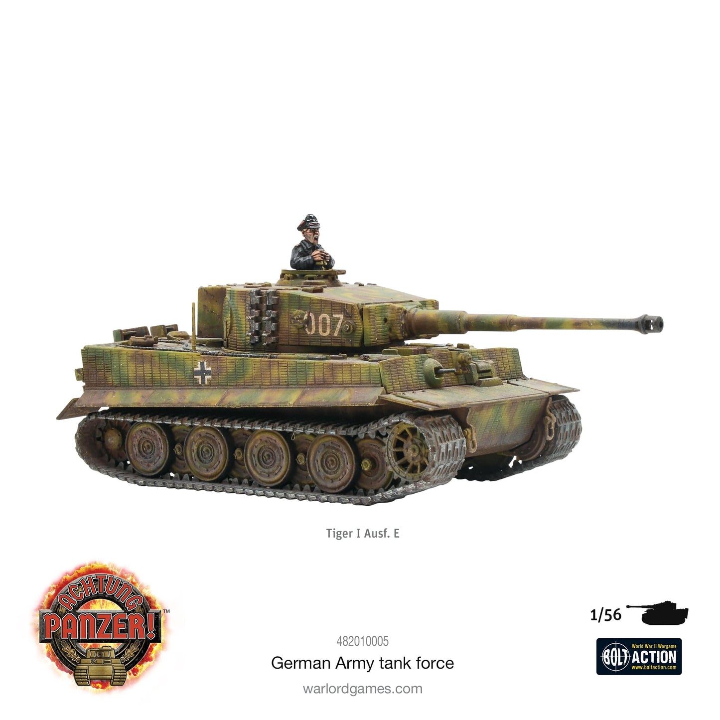 Achtung Panzer! German Army Tank Force - Bolt Action 28mm Scale - Warlord Games