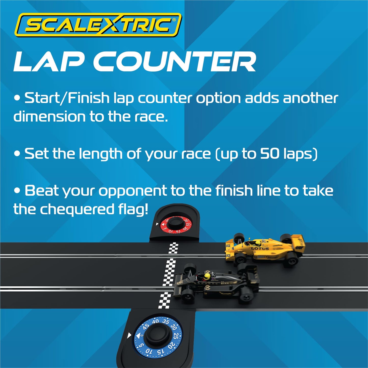 Scalextric C1432M Grand Prix 1980 Retro Race Set