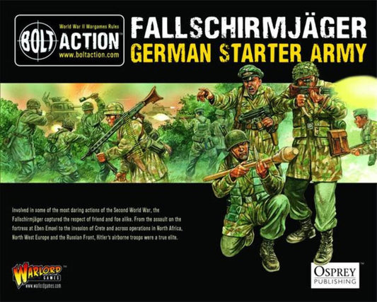 Bolt Action -  Fallschirmjager German Starter Army - 28mm Minatures by Warlord Games