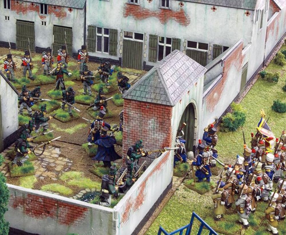 Black Powder - La Haye Sainte Battle Set - 28mm Scale - Warlord Games