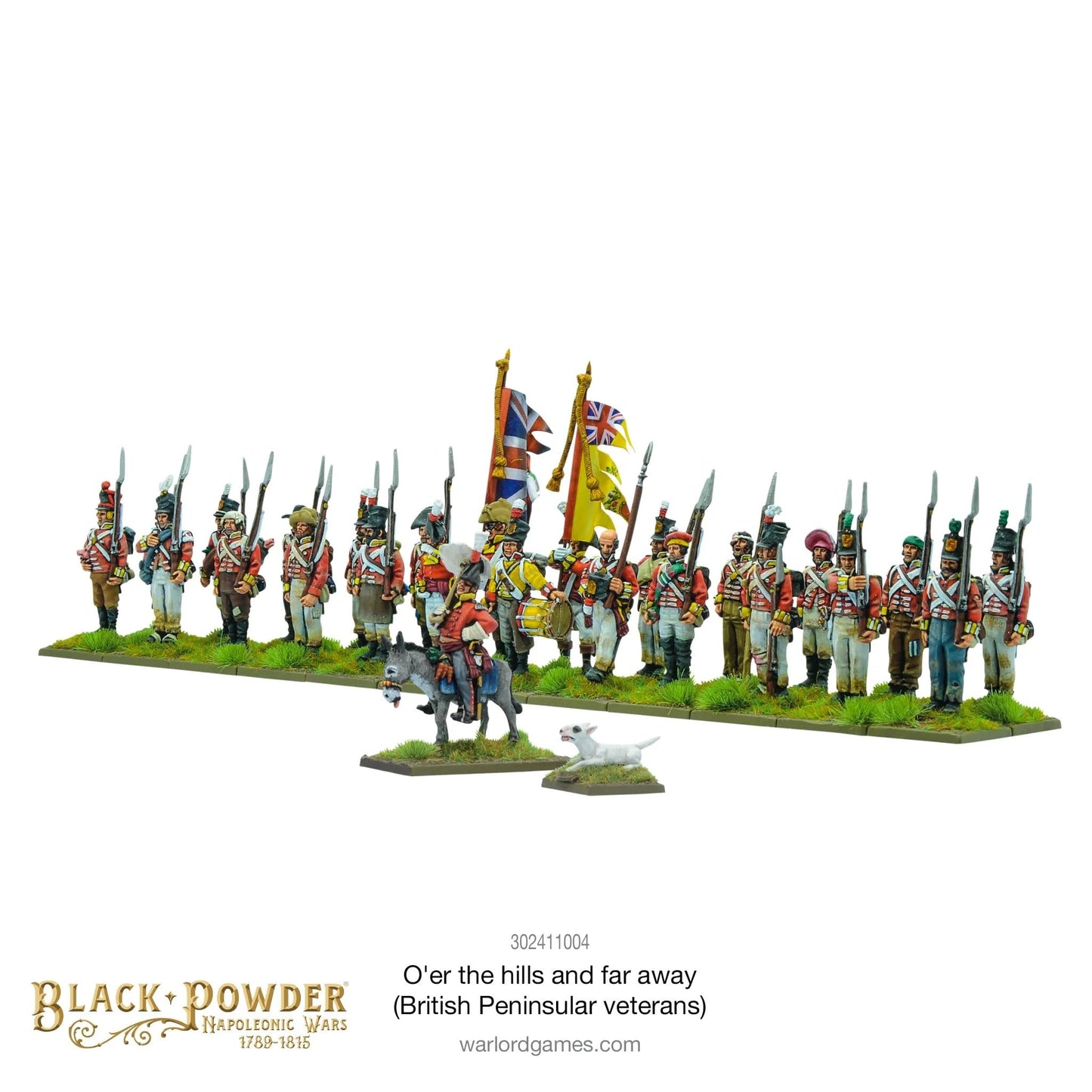 Black Powder - O'er The Hills And Far Away (British Peninsular Veterans) - 28mm Scale - Warlord Games