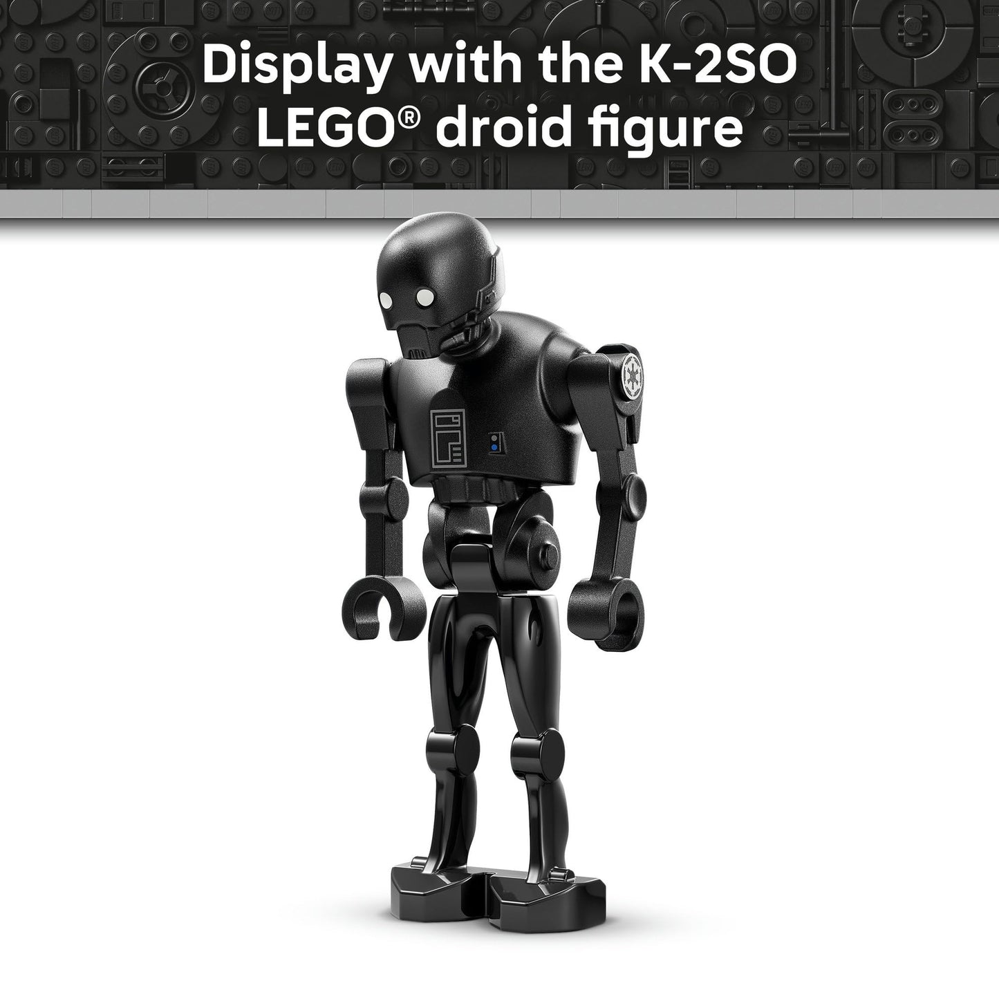 LEGO Star Wars 75434 K-2SO Security Droid Figure - Posable Play Age 10+ & Display