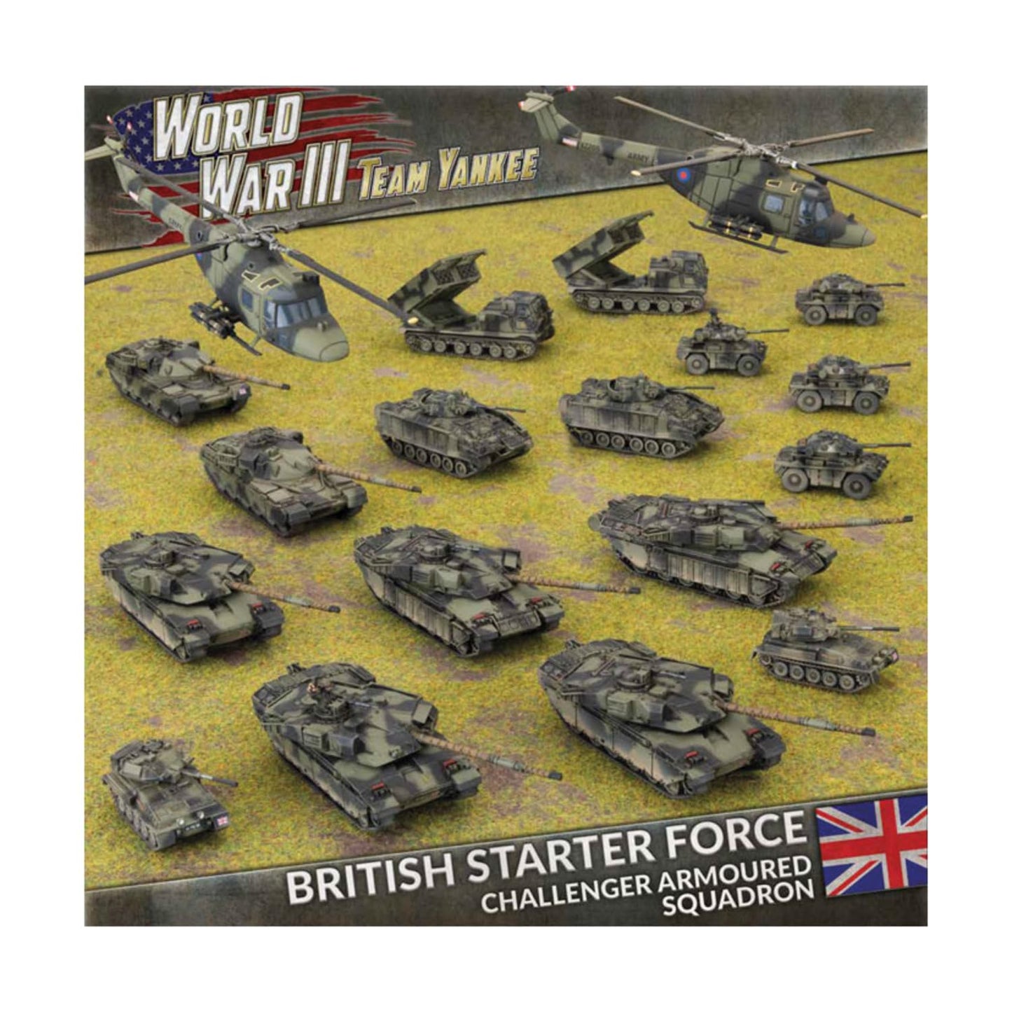 Team Yankee - British Starter Force - Challenger Armoured Squadron - TBRAB03