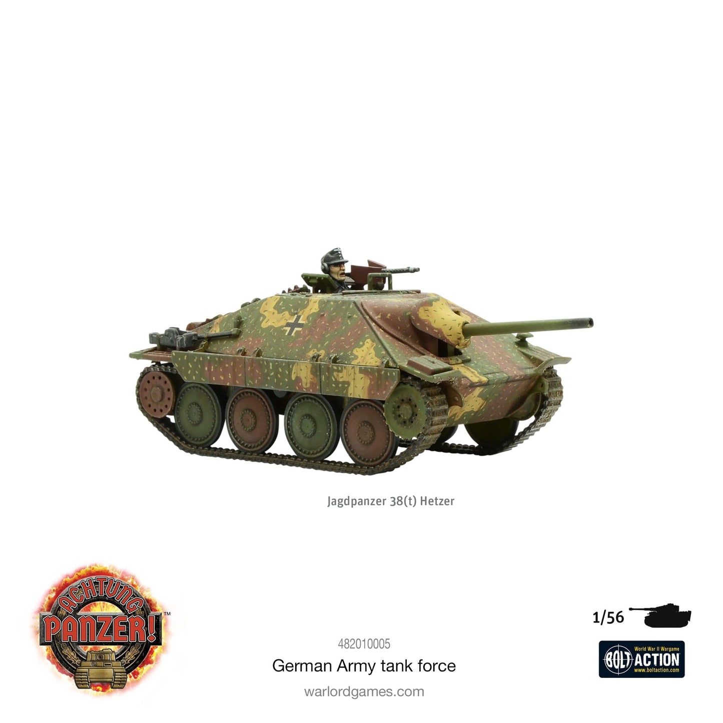 Achtung Panzer! German Army Tank Force - Bolt Action 28mm Scale - Warlord Games