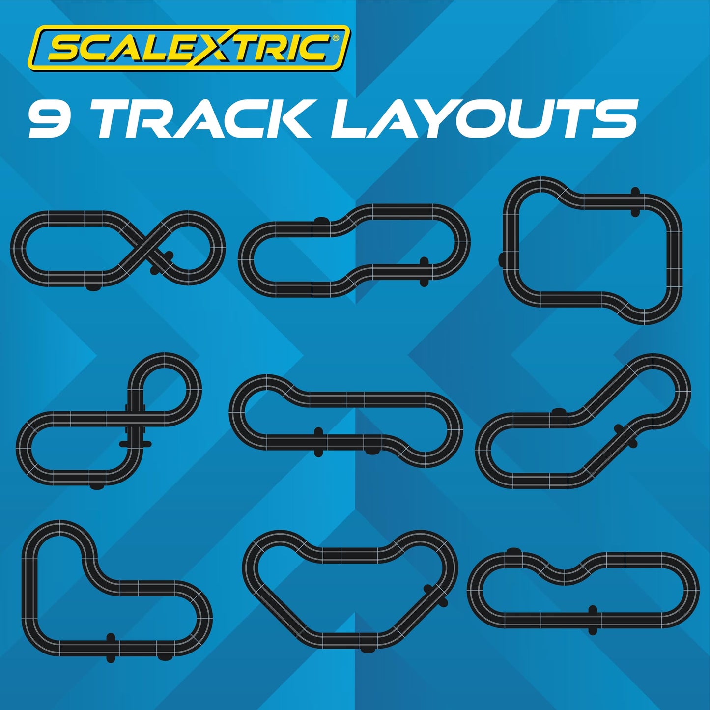 Scalextric C1432M Grand Prix 1980 Retro Race Set
