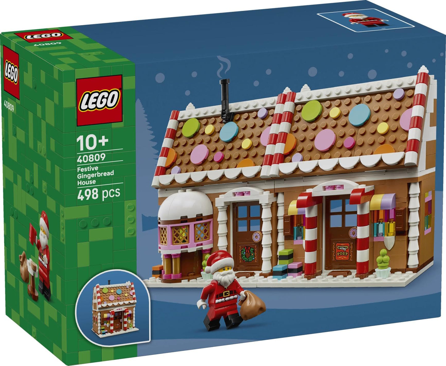 LEGO 40809 Festive Gingerbread House