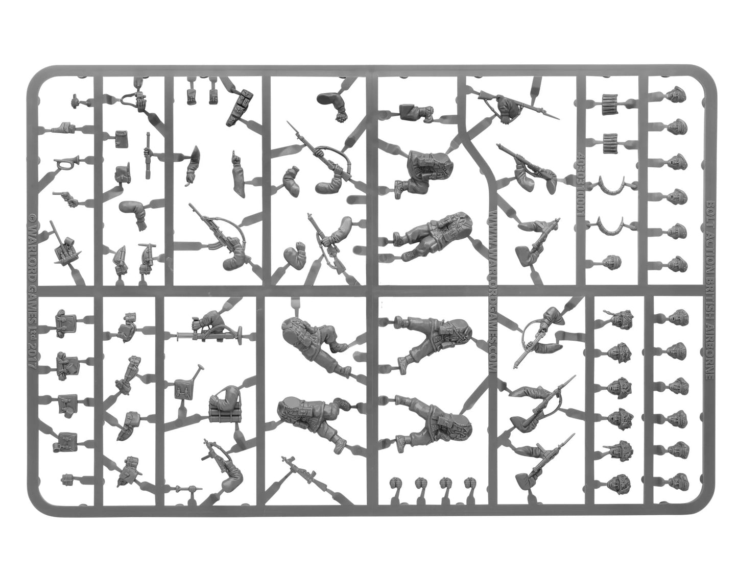 Bolt Action : British Airborne Allied Paratroopers - 28mm Scale - Warlord Games