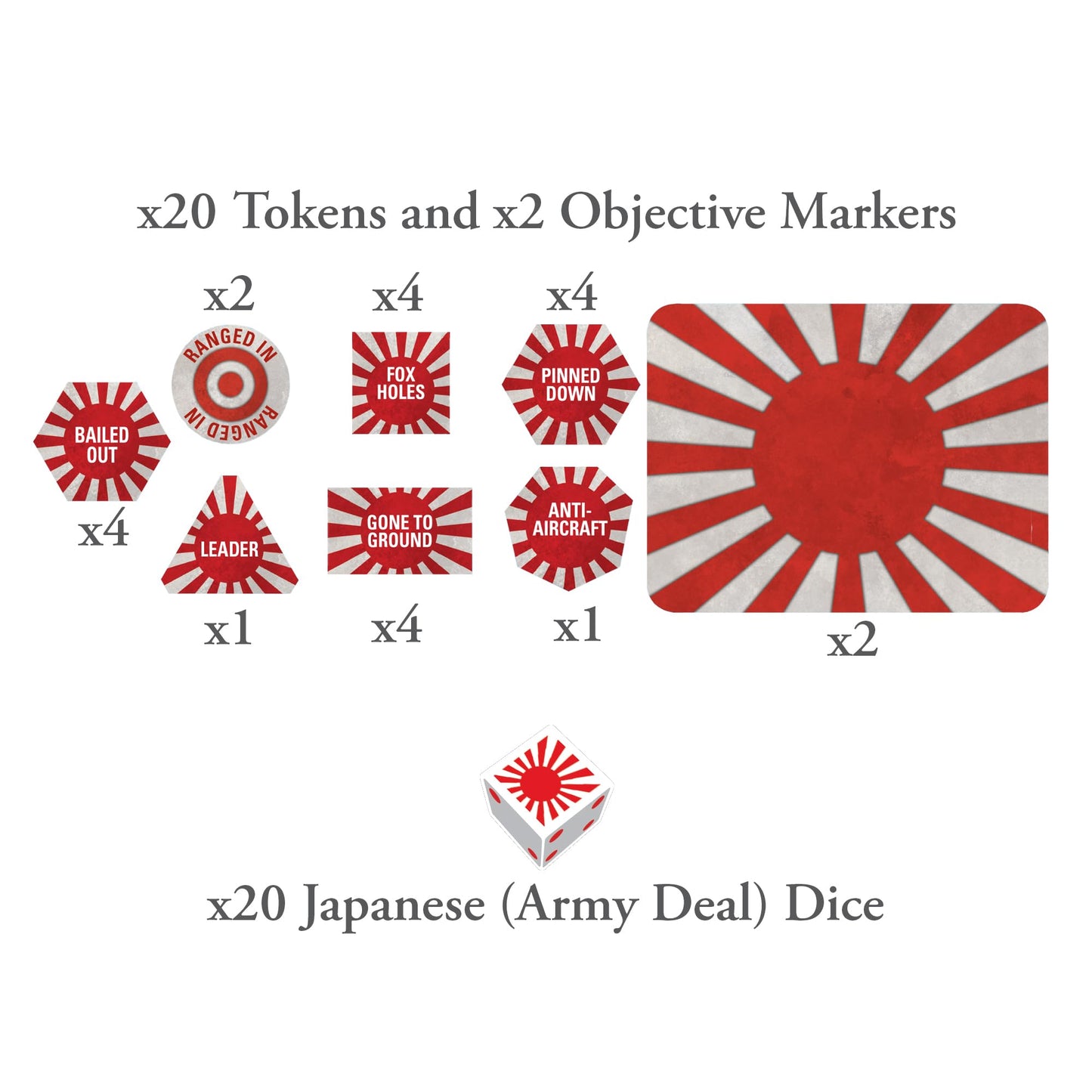 Flames of War - Japanese Rifle Company Army Deal - JPAB01