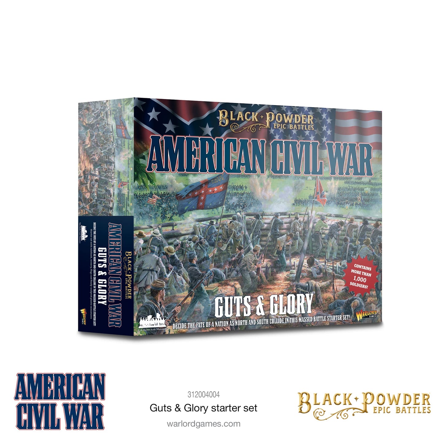 Black Powder Epic Battles - Guts & Glory - American Civil War Starter Set - Warlord Games