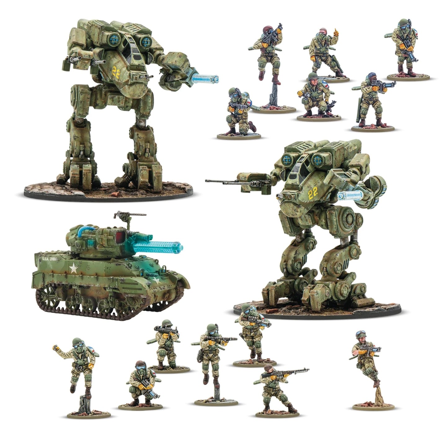 Konflikt 47 United States Starter Army - 28mm Scale - Warlord Games