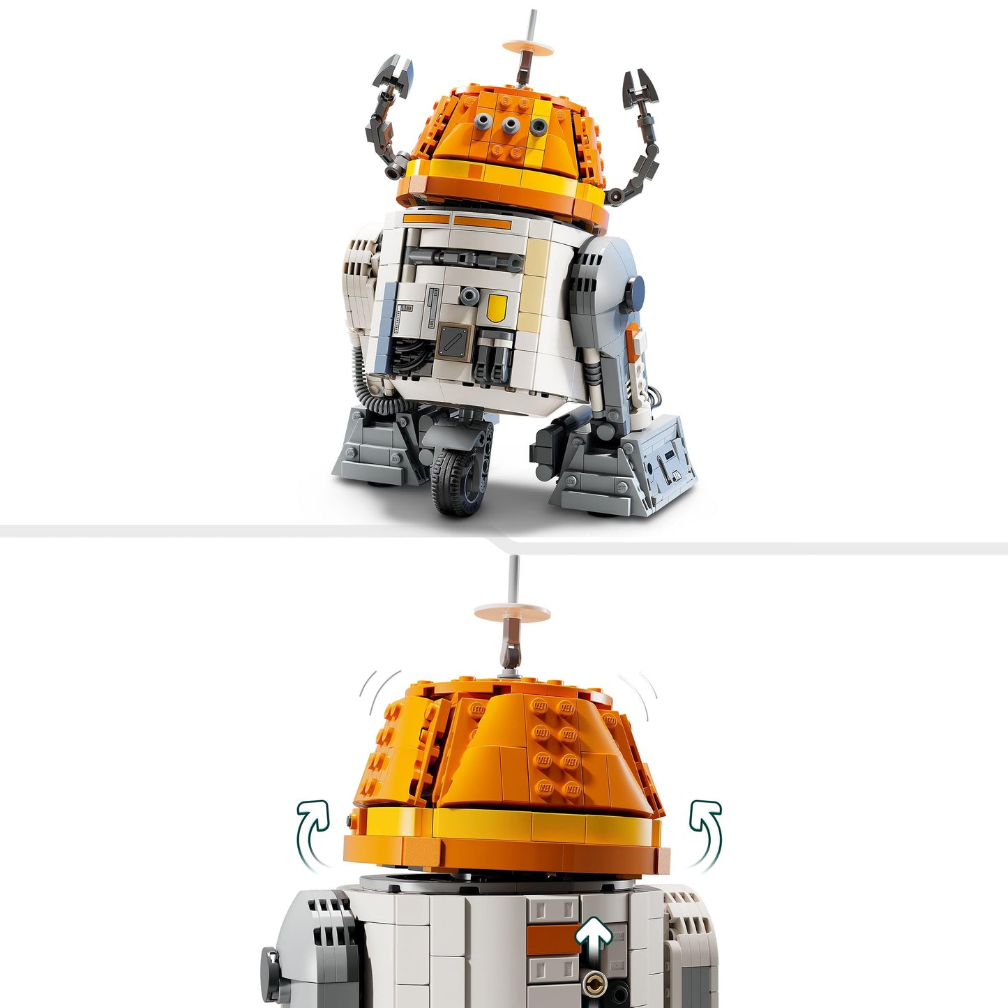 LEGO Star Wars 75416 Chopper (C1-10P) Astromech Droid Figure