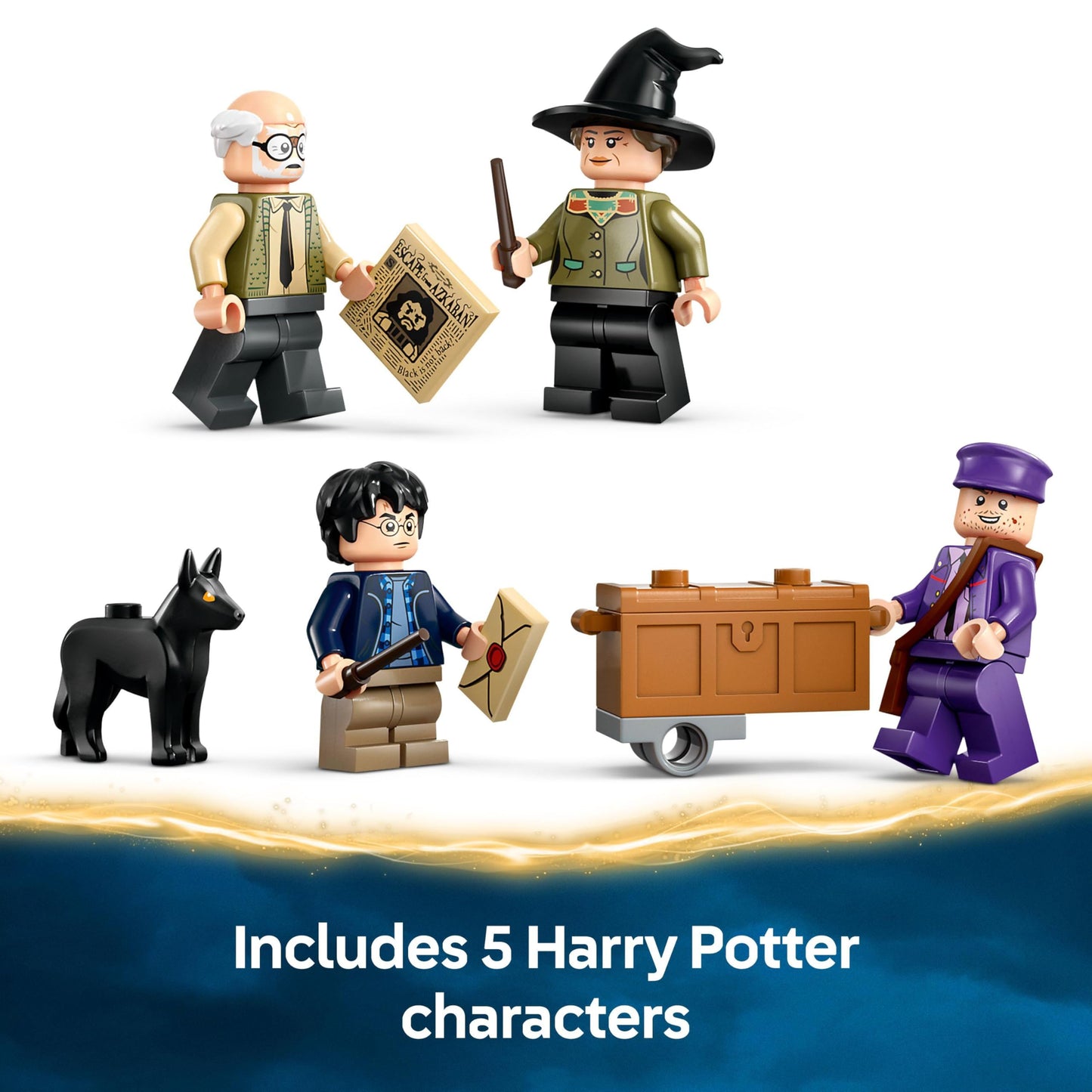 LEGO 76446 Harry Potter Knight Bus Adventure with 5 Collectible Minifigures plus Accessories incl. Wands