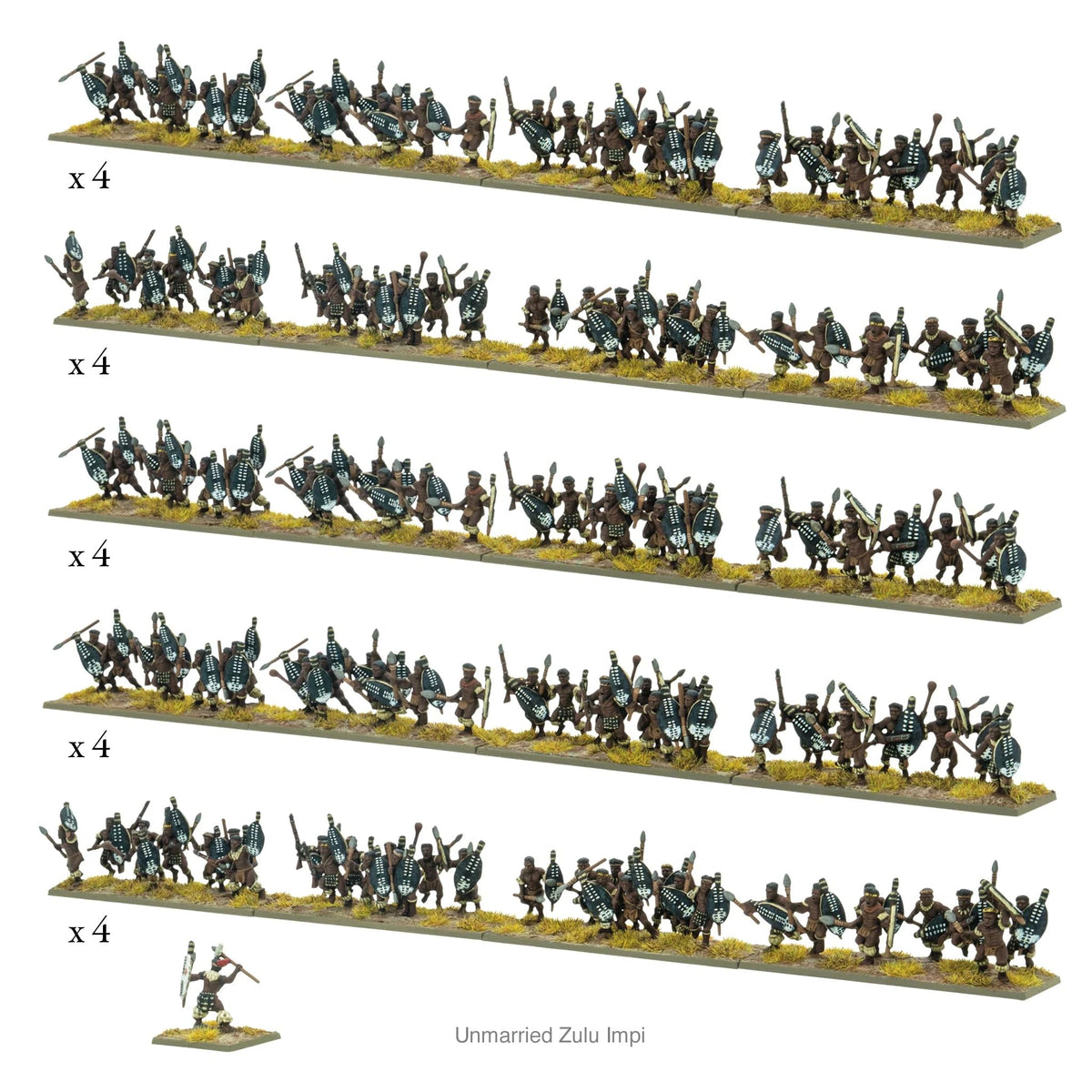 Black Powder Epic Battles : Zulu - Isandlwana Battle Set - Warlord Games