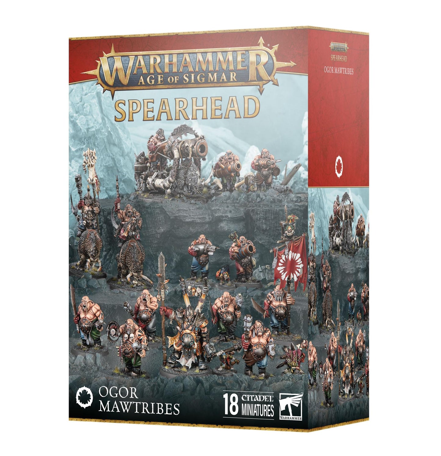Games Workshop - Warhammer - Age of Sigmar - Spearhead : Ogor Mawtribes (2024)