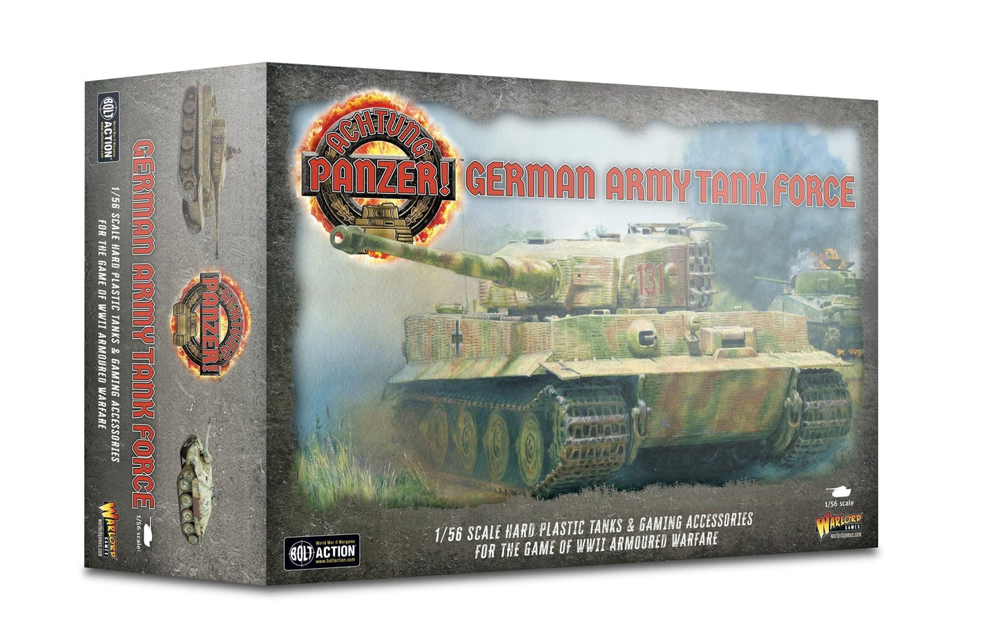 Achtung Panzer! German Army Tank Force - Bolt Action 28mm Scale - Warlord Games