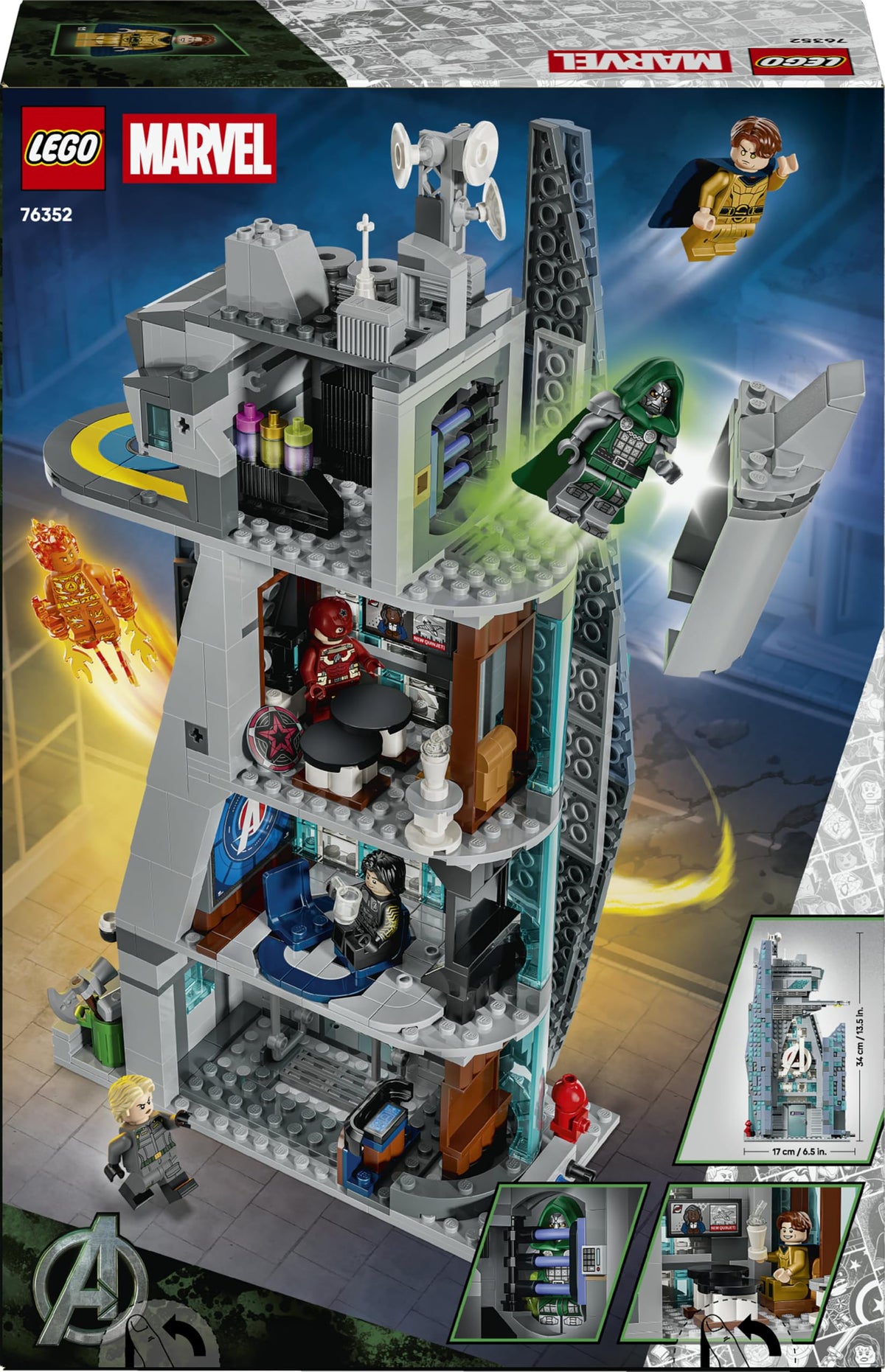 LEGO 76352 Marvel Avengers : Doomsday New Avengers Tower