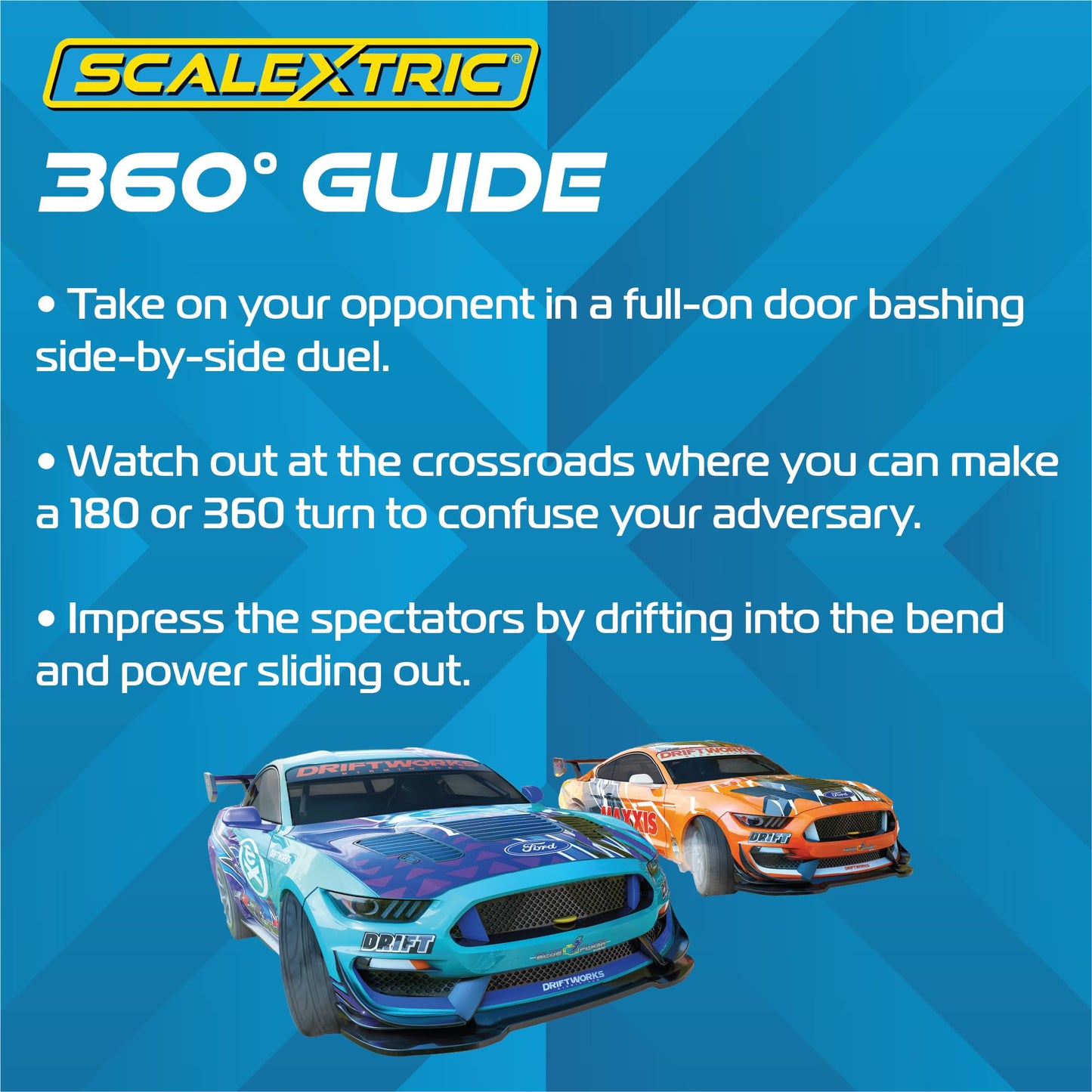 Scalextric C1421M Drift 360 Race Set