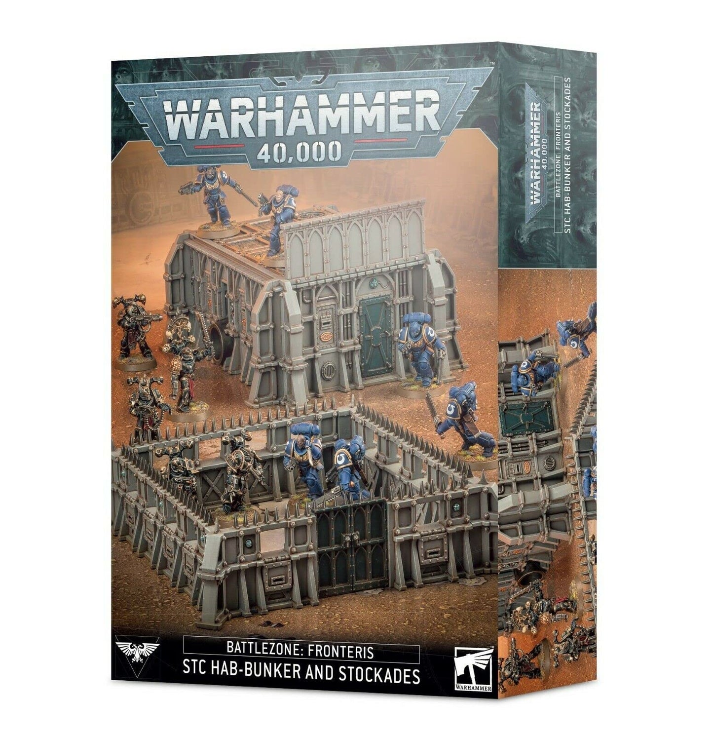 Games Workshop - Warhammer 40,000 - Battlezone Fronteris : STC Hab-Bunker & Stockades